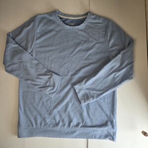 L.L. Bean Baby Blue Crewneck Sweater XL 19in P2P